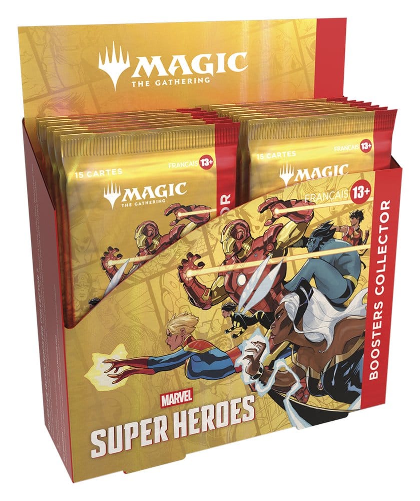 Magic the Gathering Marvel Super Heroes Collector Booster Display (12) French