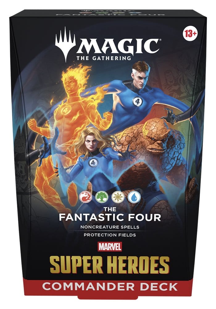 Magic the Gathering Marvel Super Heroes Commander Decks Case (4) english