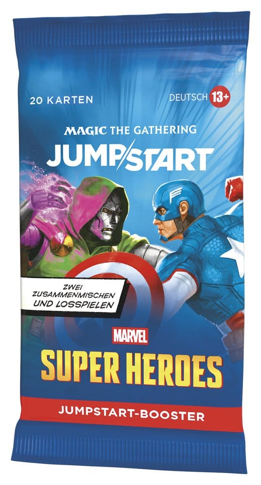 Magic the Gathering Marvel Super Heroes Jumpstart Booster Display (24) German