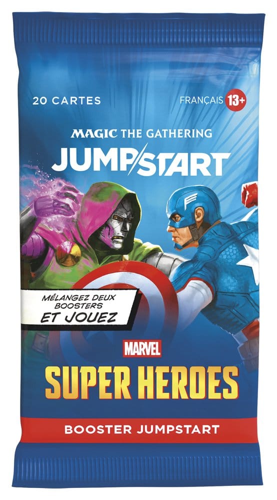 Magic the Gathering Marvel Super Heroes Jumpstart Booster Display (24) French
