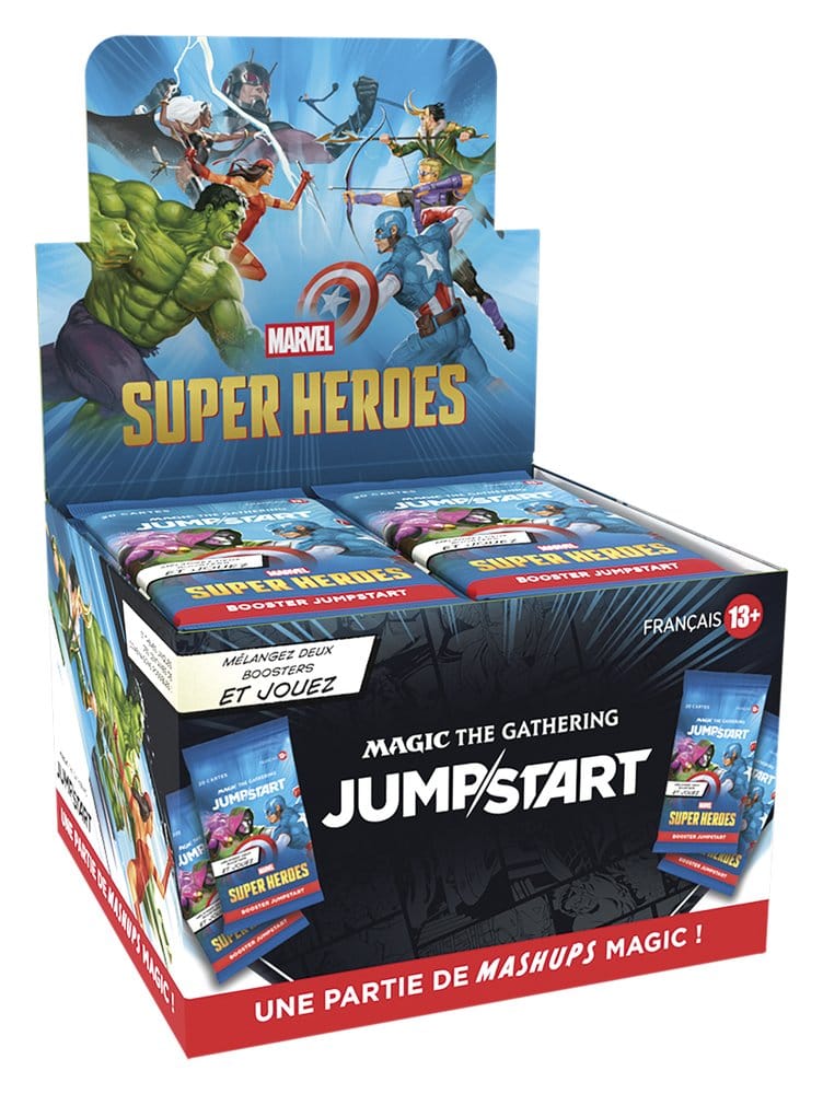 Magic the Gathering Marvel Super Heroes Jumpstart Booster Display (24) French