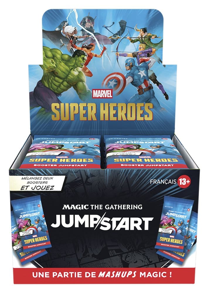 Magic the Gathering Marvel Super Heroes Jumpstart Booster Display (24) French