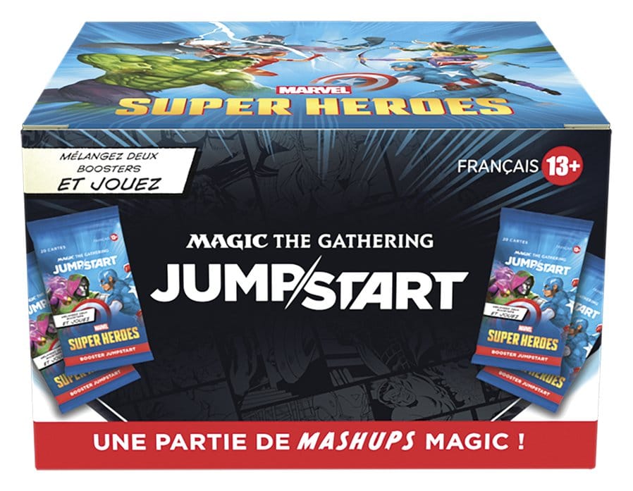 Magic the Gathering Marvel Super Heroes Jumpstart Booster Display (24) French