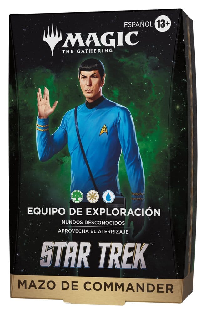 Magic the Gathering Star Trek Commander Decks Case (4) spanish