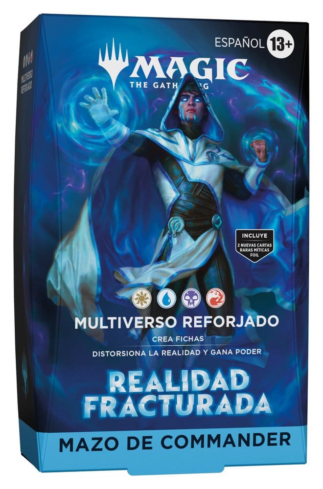 Magic the Gathering Realidad fracturada Commander Deck Multiverse Reforged Assortment (4) spanish
