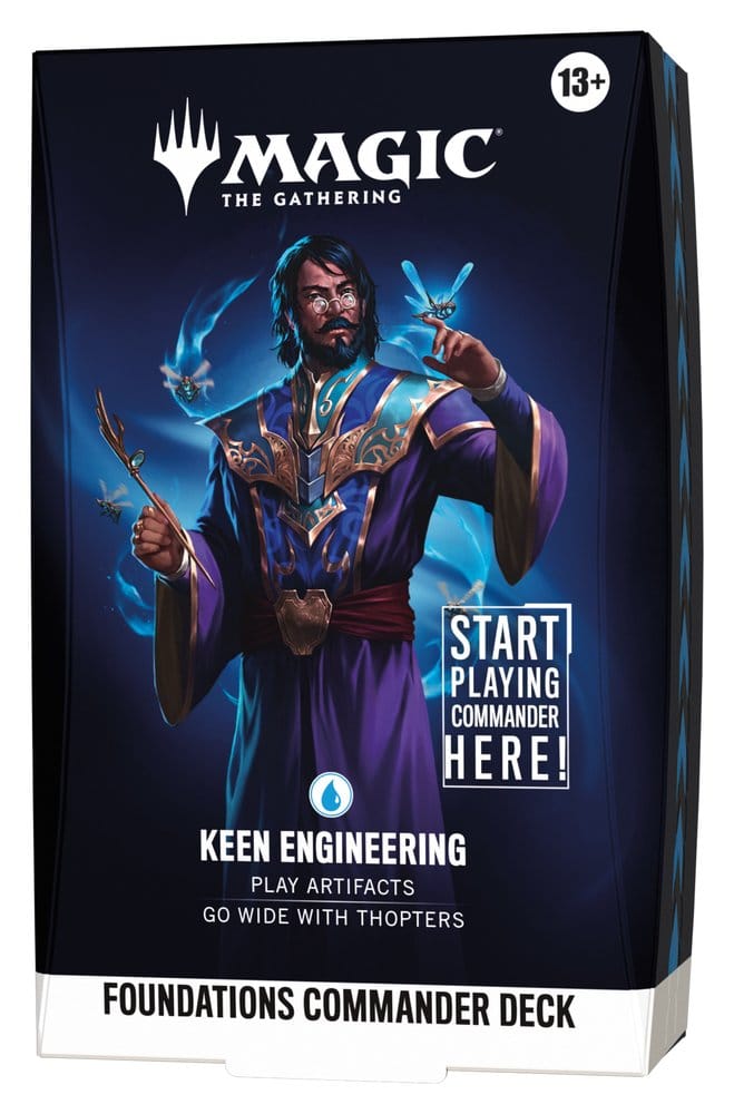 Magic the Gathering Foundations Commander Decks Case (5) english
