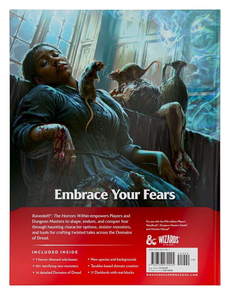 Dungeons & Dragons RPG Ravenloft: The Horrors Within Book *English Version*
