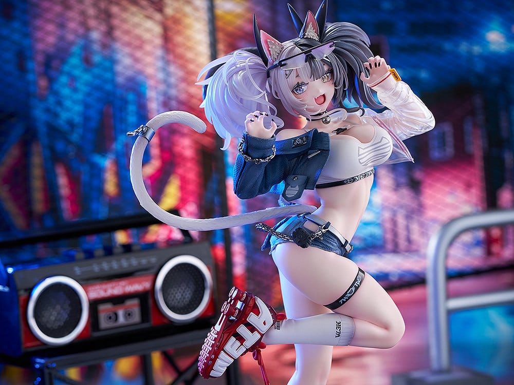 Original Character Figure 1/7 Melterna Girl: Metako Illustration by Neko Metal 23 cm