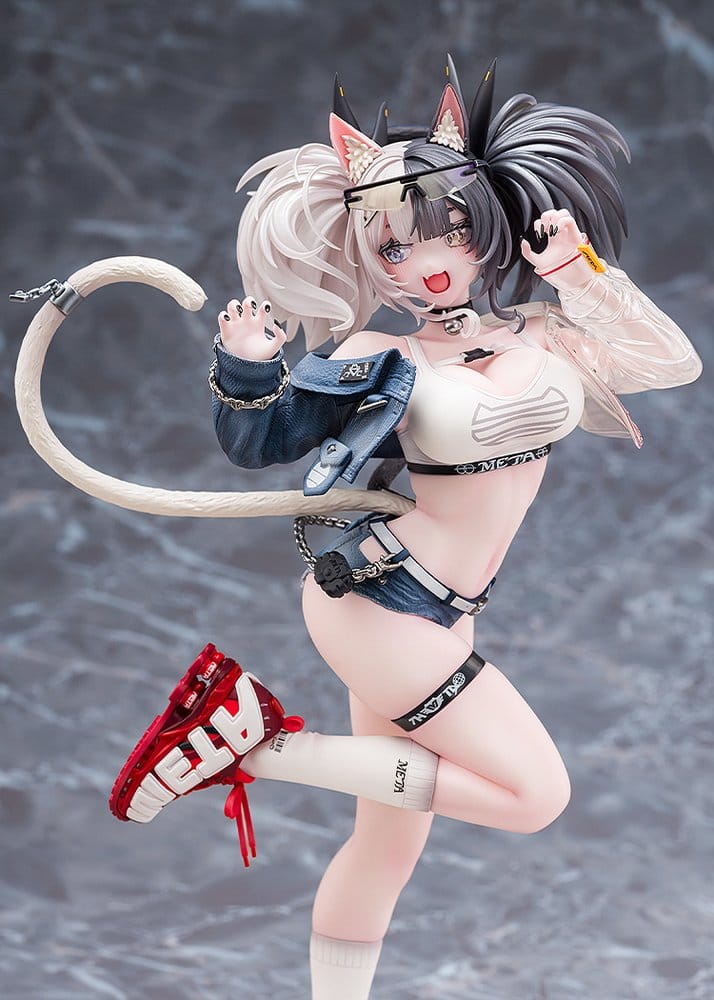 Original Character Figure 1/7 Melterna Girl: Metako Illustration by Neko Metal 23 cm