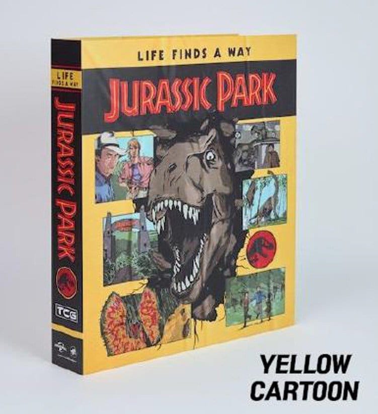 Jurassic Park TCG Card Binder Yellow Cartoon 31 cm