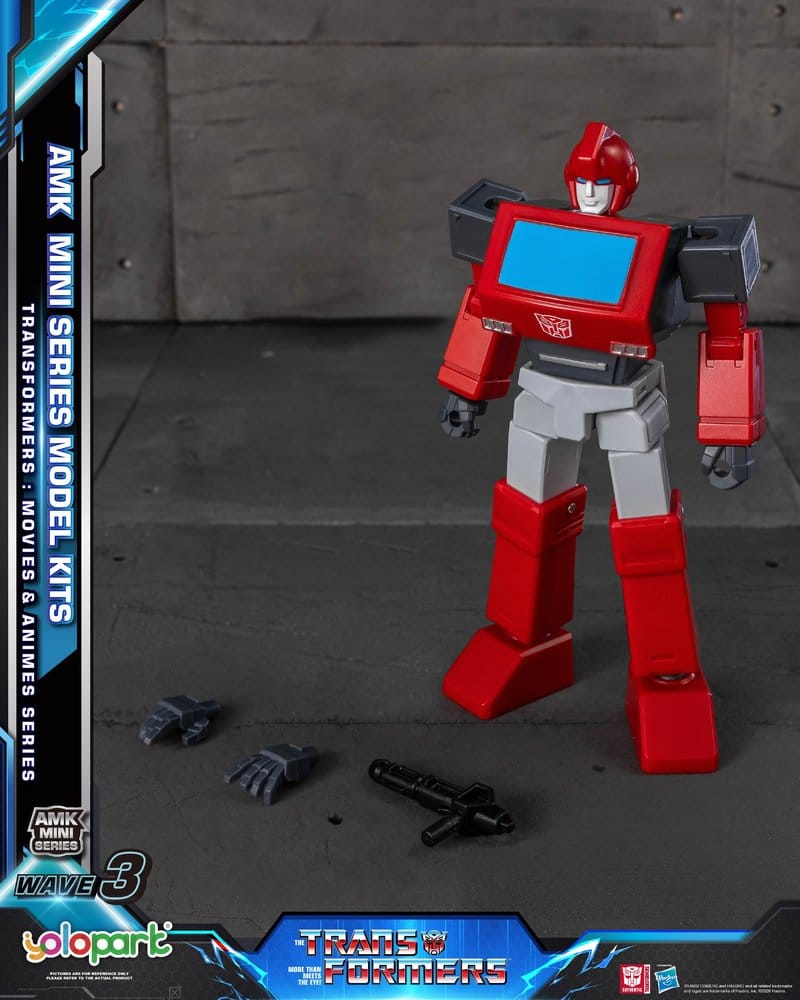 Transformers Generation One AMK Mini Series Plastic Model Kit Wave 3 Ironhide G1 11 cm