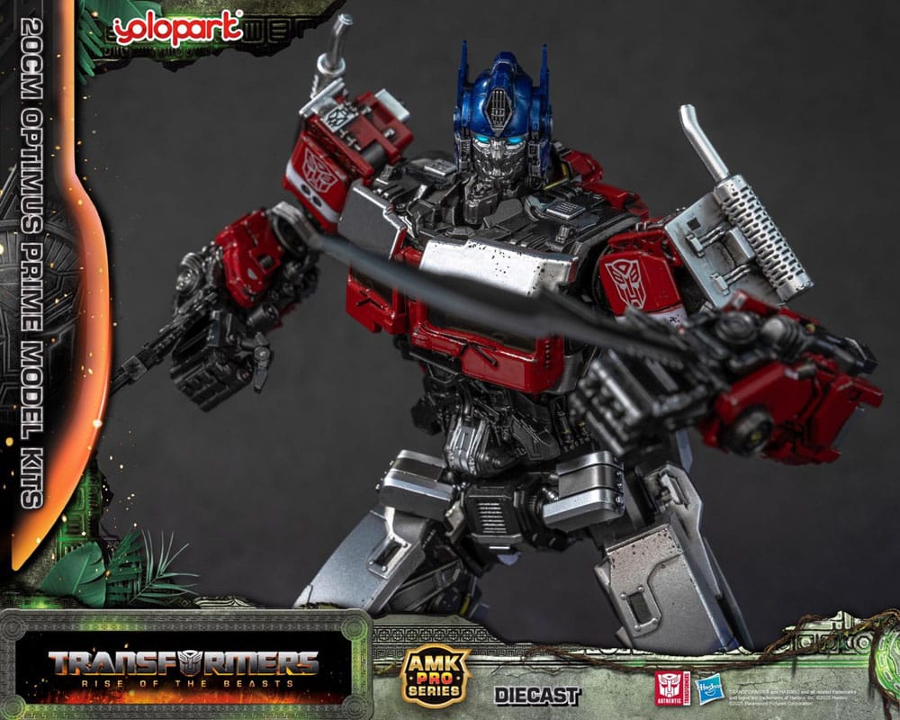 Transformers: Rise of the Beasts AMK Pro Series Plastic Model Kit Optimus Prime (Overseas Version) 20 cm