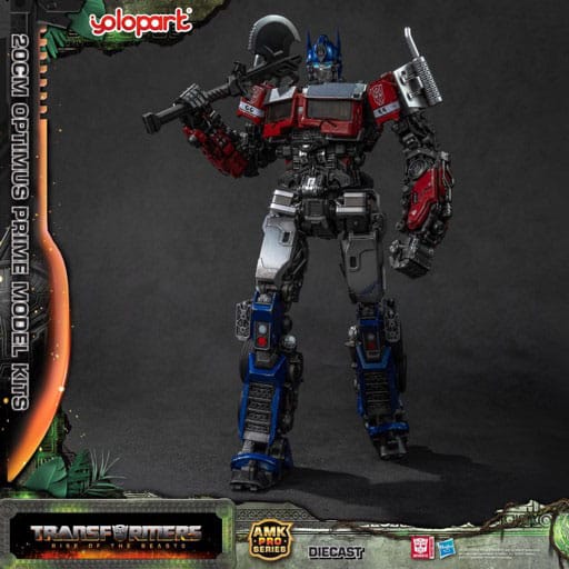 Transformers: Rise of the Beasts AMK Pro Series Plastic Model Kit Optimus Prime (Overseas Version) 20 cm