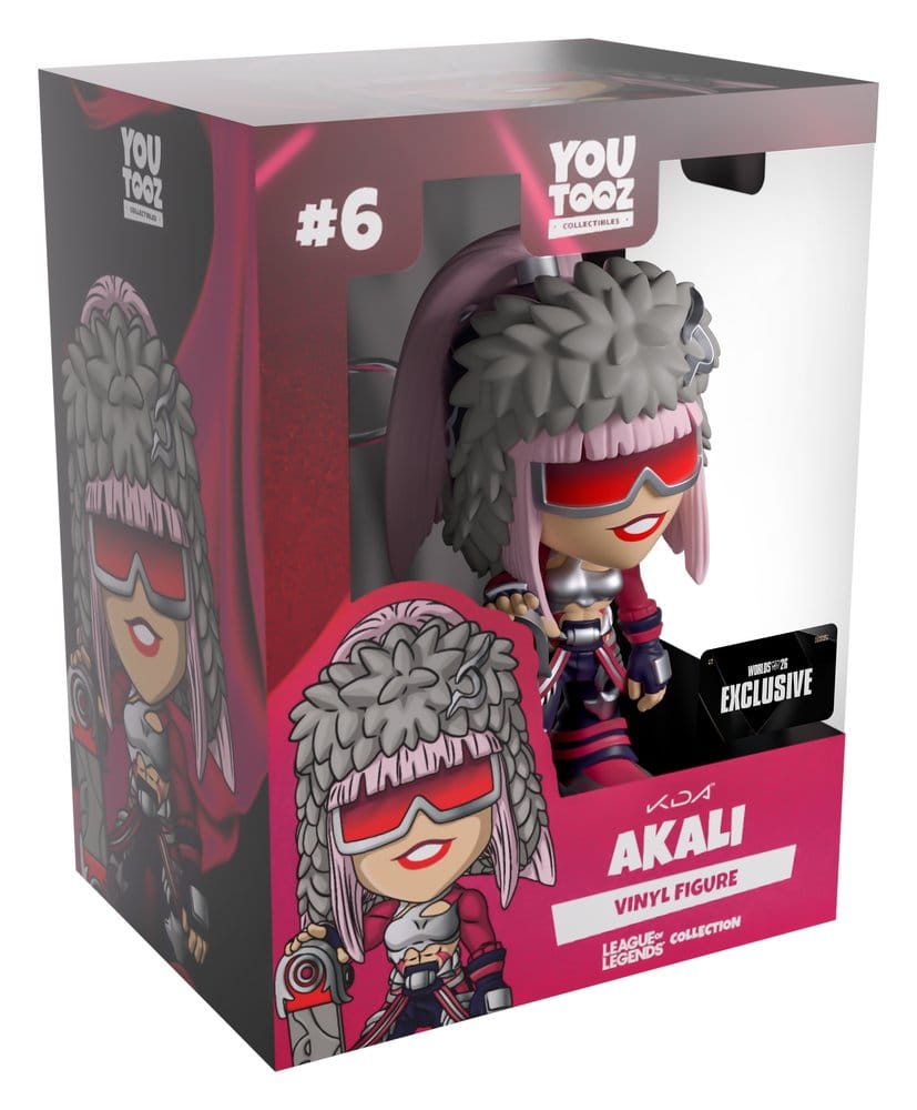 League of Legends K/DA Vinyl Figure Akali 12 cm