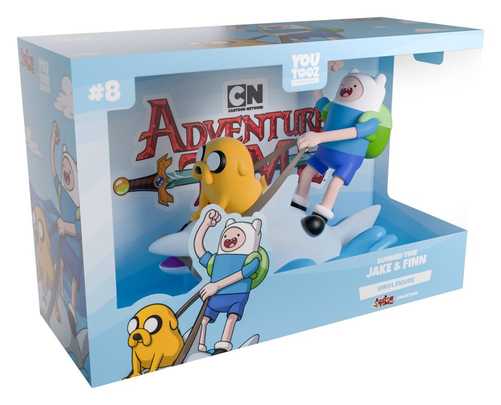 Adventure Time Vinyl Figure Jake & Finn Summertime 13 cm