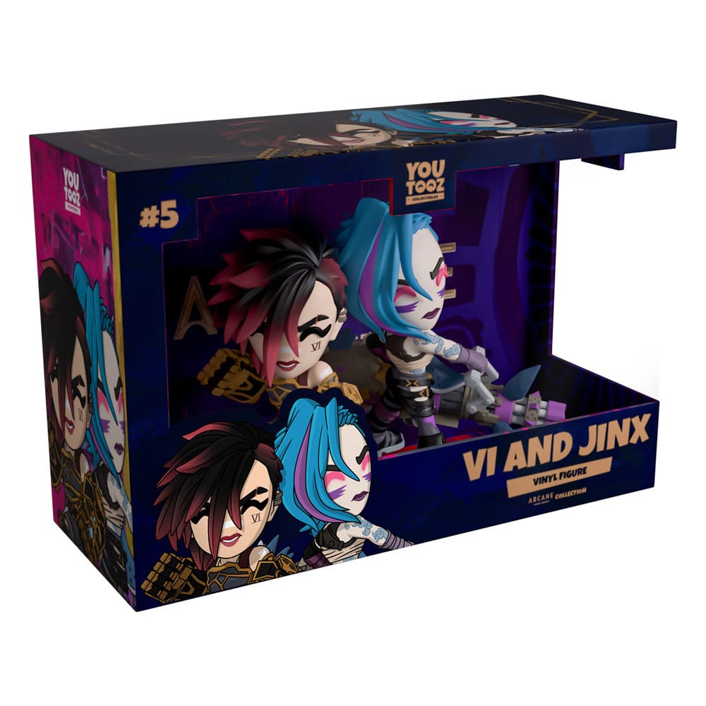 Arcane Vinyl Figures 2-Pack Vi & Jinx 11 cm
