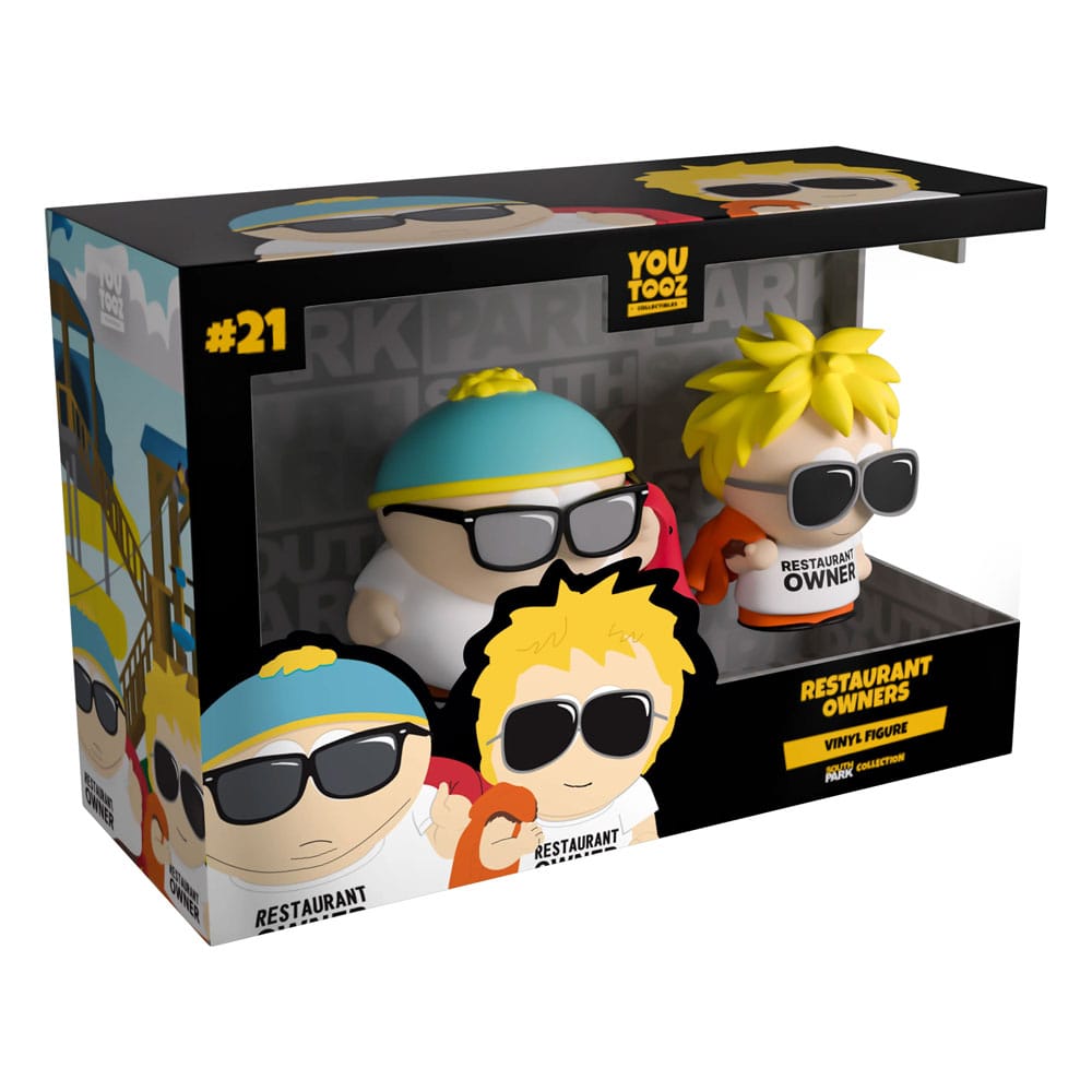 South Park Vinyl Figures 2-Pack Restaurant Owners 10 cm