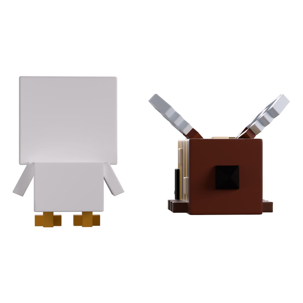 Minecraft Vinyl Figures Bee and Chicken Monitor Buddies