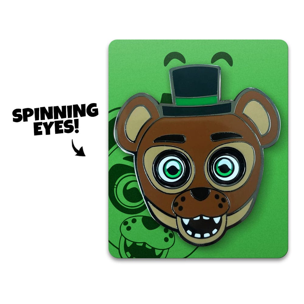 Five Nights at Freddy´s Pin Badge Popgoes The Weasel Glow in the Dark Spinning 5 cm