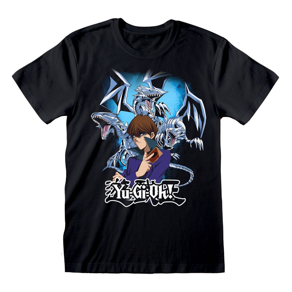 Yu-Gi-Oh! T-Shirt Kaiba Blue Eyes Size S