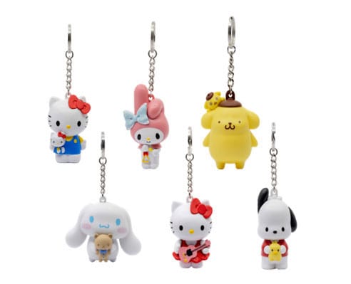 Sanrio Pocket Hero Keychain Hello Kitty and Friends Display (12)