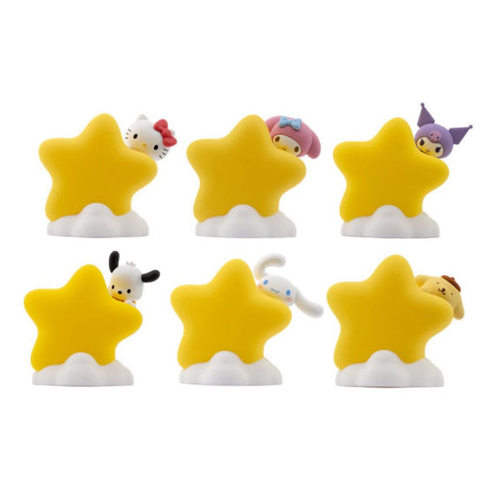 Sanrio Bedside Light Star Light Series Mini Figures Hello Kitty and Friends 8 cm Display (12)