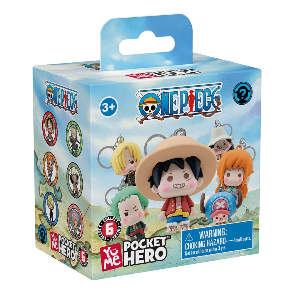 One Piece Pocket Hero Keychain Series 2 Display (12)