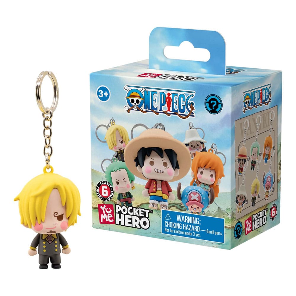 One Piece Pocket Hero Keychain Series 2 Display (12)