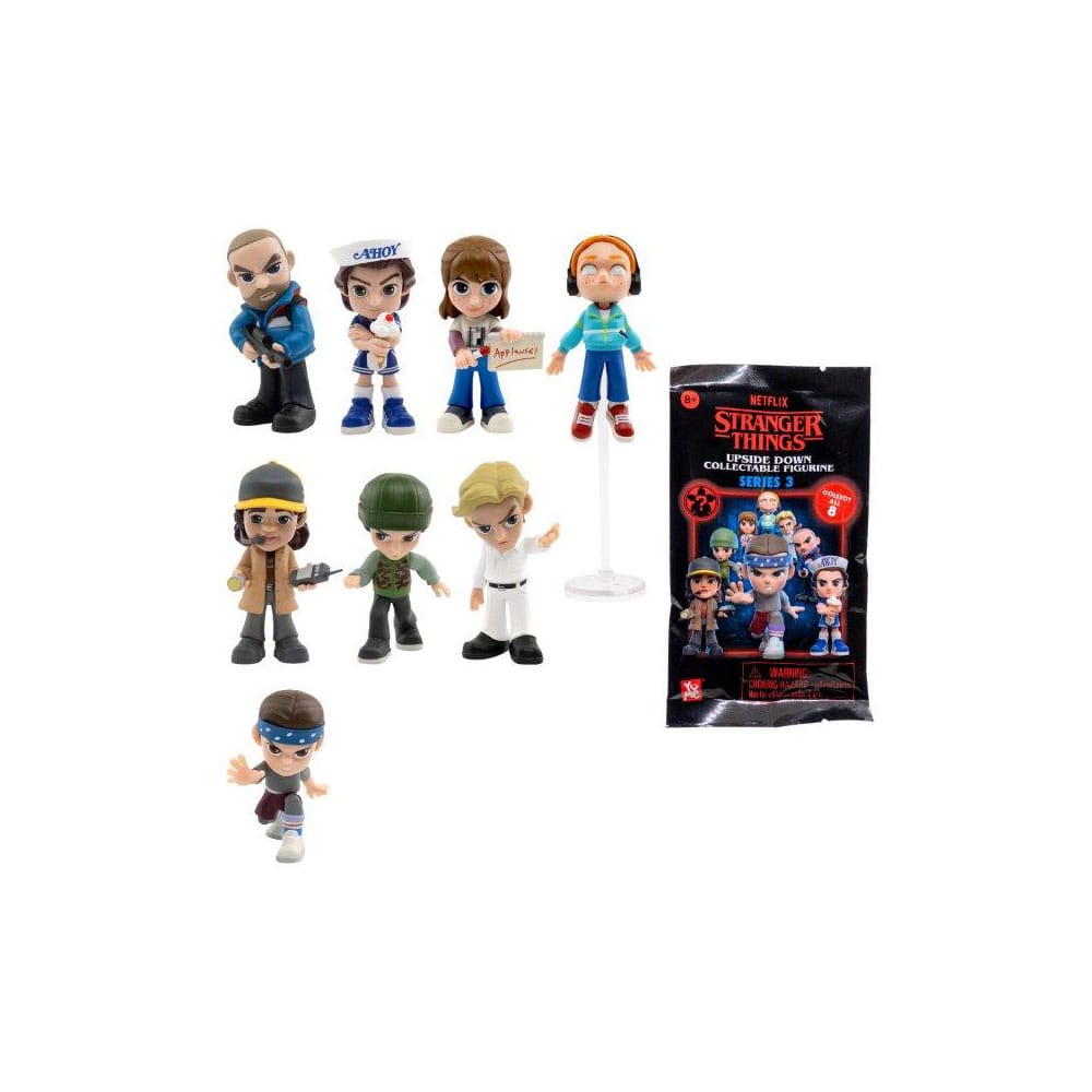 Stranger Things Secret Capsule Mini Figures Upside Down Value TV Series 3 7 cm Display (24)