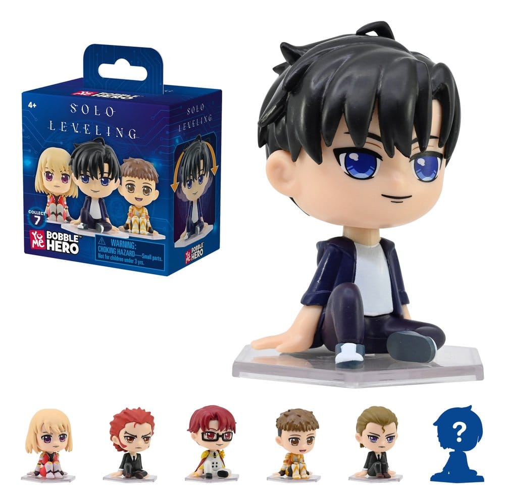 Solo Leveling Bobble Hero Bobble-Head Series 1 Blind Box Display (12)