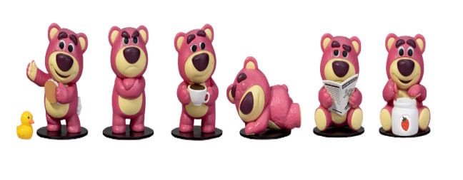 Toy Story Hero Box Teddy Bear Series Mini Figures Lots-o'-Huggin' Bear 8 cm Display (6)