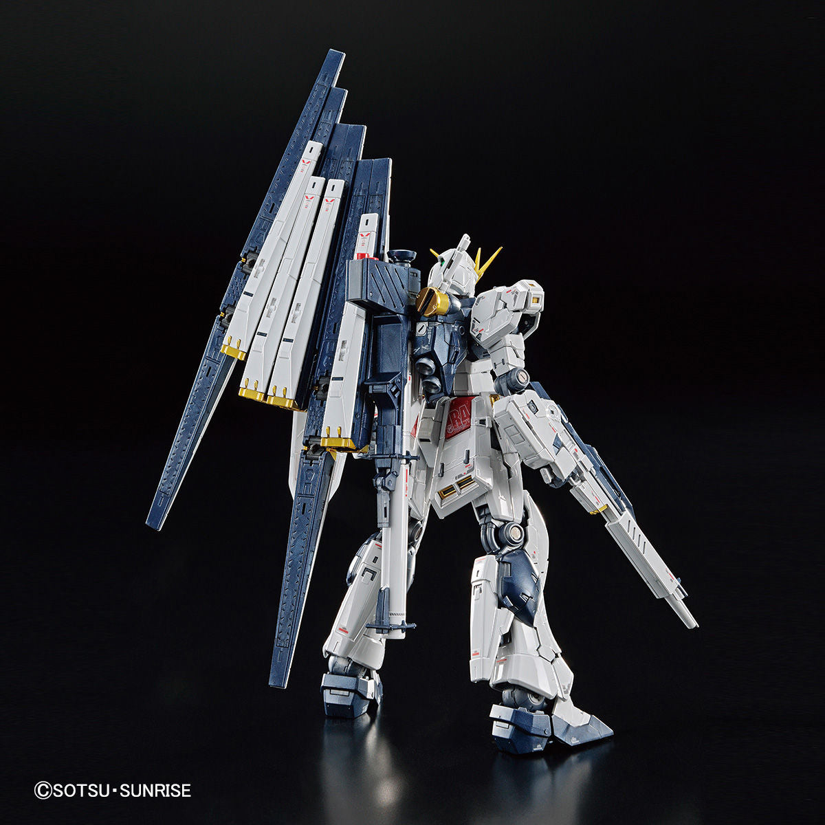 RG 1/144 Gundam Base Limited Nu Gundam [Titanium Finish]
