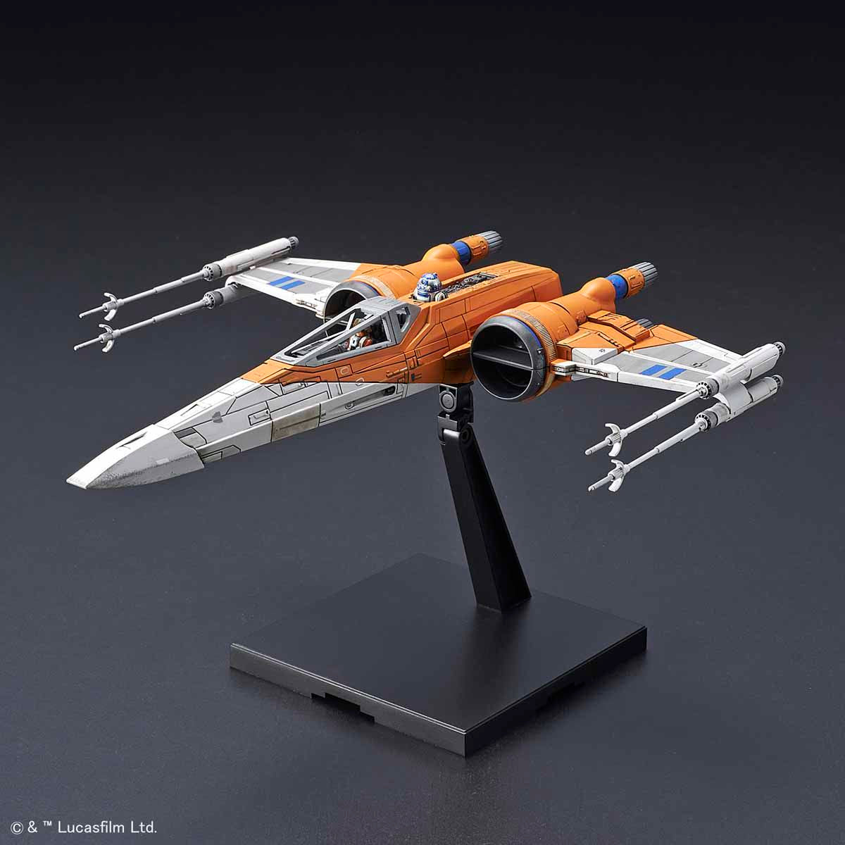 1/72 X-Wing Fighter Po Dedicated Machine (Star Wars: The Dawn of Skywalker)