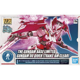 HG 1/144 Gundam Base Limited Gundam 00 Diver [Trans-Am Clear] *PREORDER*