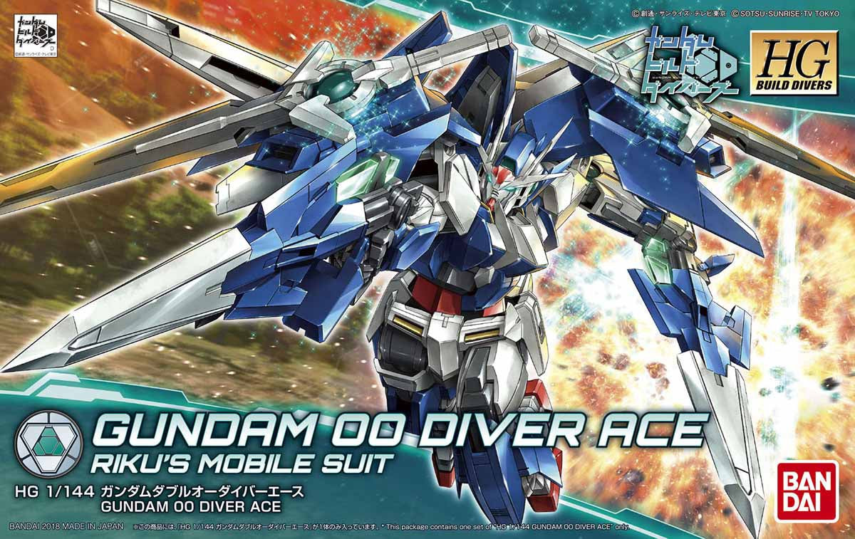 HG Gundam 00 Diver Ace 1/144 - gundam-store.dk