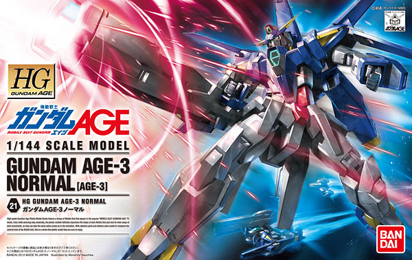 HG Gundam Age-3 Normal 1/144 - gundam-store.dk