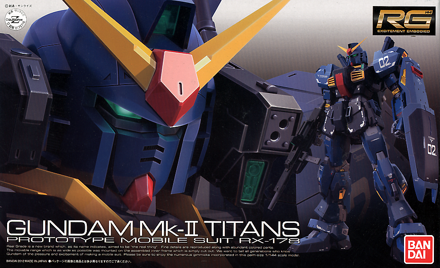 RG Gundam RX-178 MK-II Titans 1/144 - gundam-store.dk