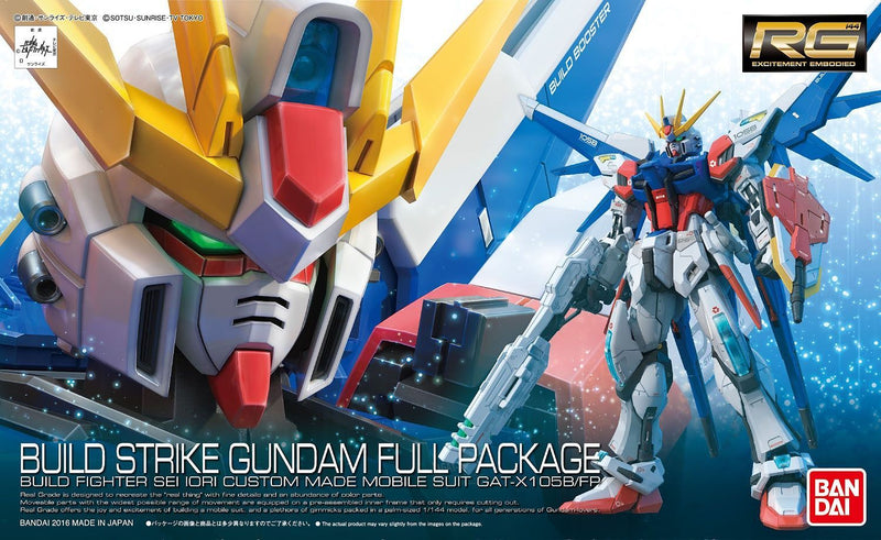 RG Gundam GAT-X105B / FP Build Strike Full Package 1/144 - gundam-store.dk