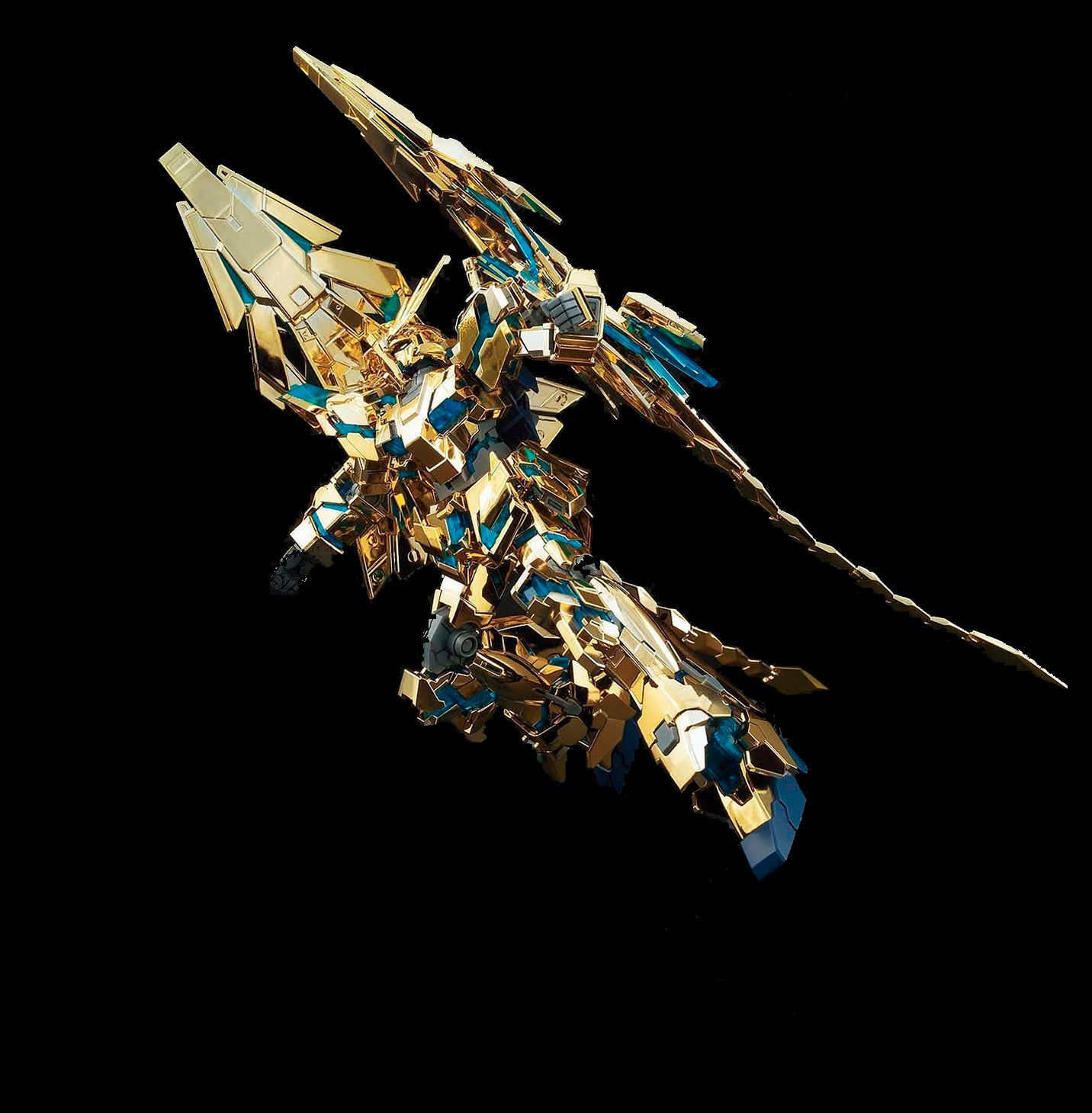 HG Gundam - Unicorn 03 Phenex (Destroy Mode) (Narrative Ver.)[Gold coating] 1/144 - gundam-store.dk