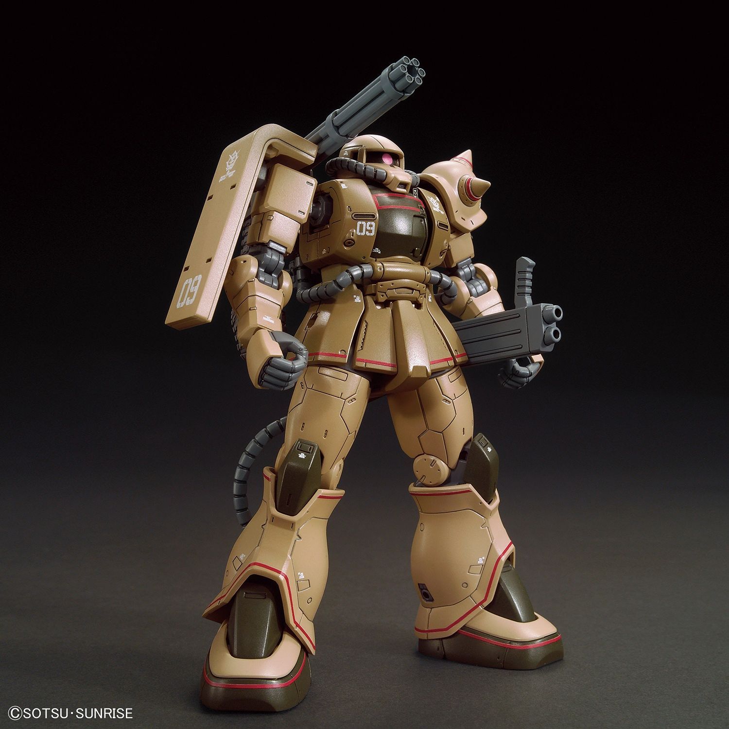 HG Gundam MS-06CK Zaku Half Cannon 1/144 - gundam-store.dk