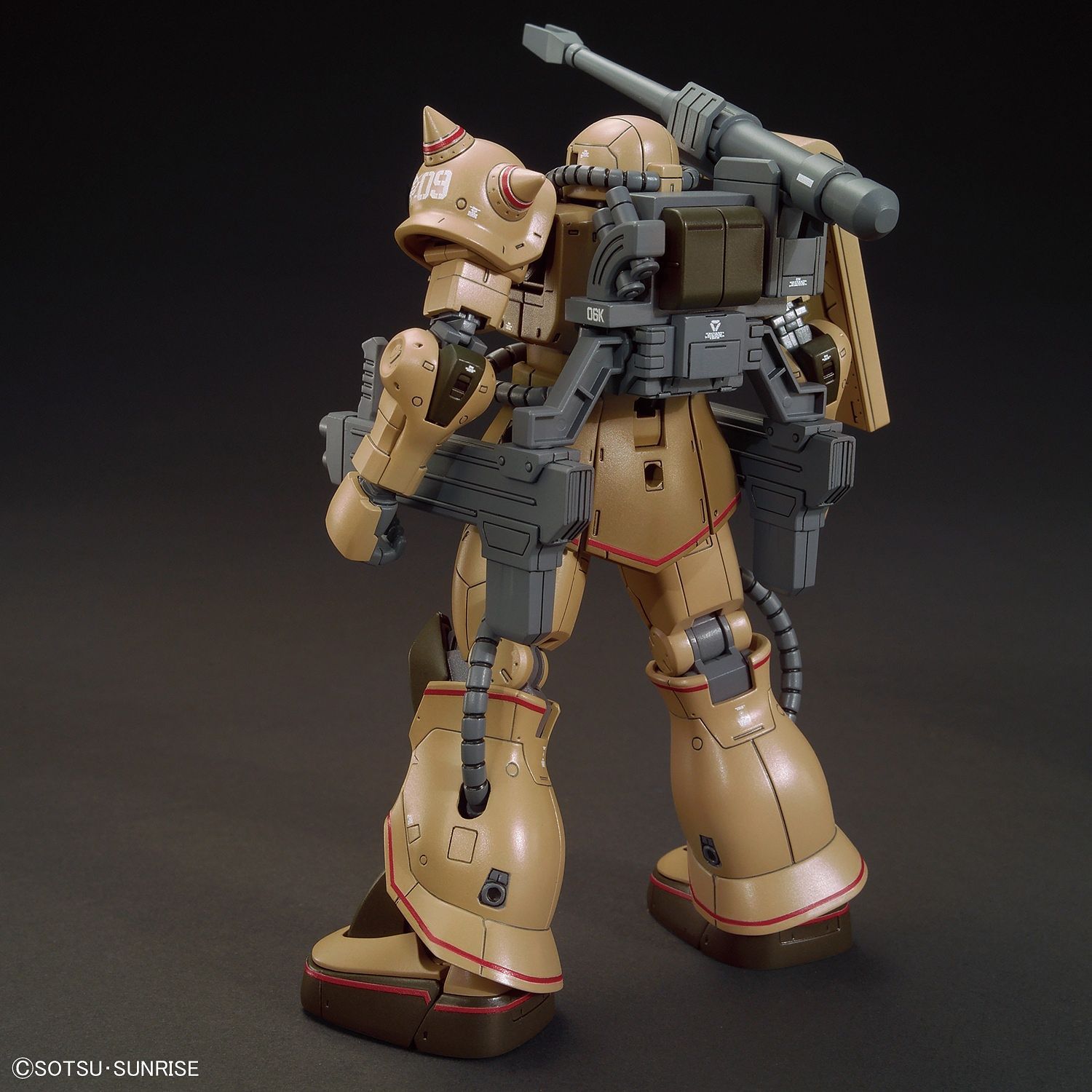 HG Gundam MS-06CK Zaku Half Cannon 1/144 - gundam-store.dk