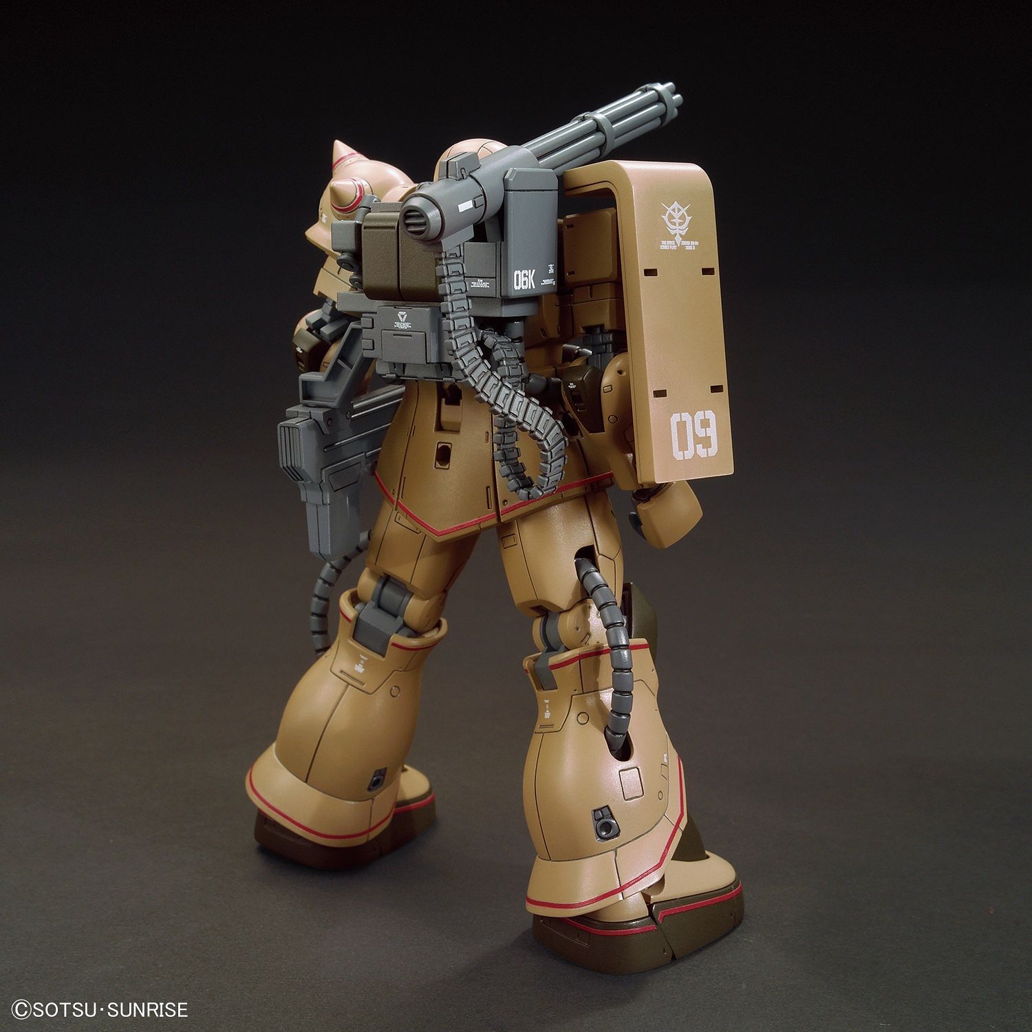 HG Gundam MS-06CK Zaku Half Cannon 1/144 - gundam-store.dk