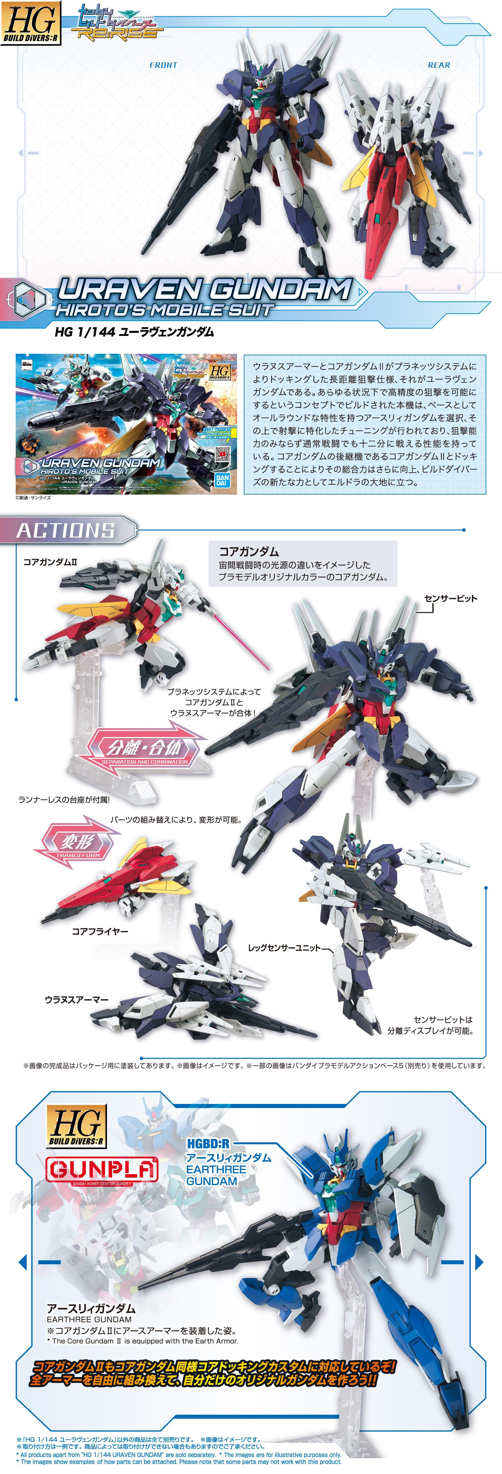 HG Uraven Gundam 1/144