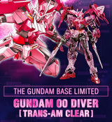 HG 1/144 Gundam Base Limited Gundam 00 Diver [Trans-Am Clear] *PREORDER*