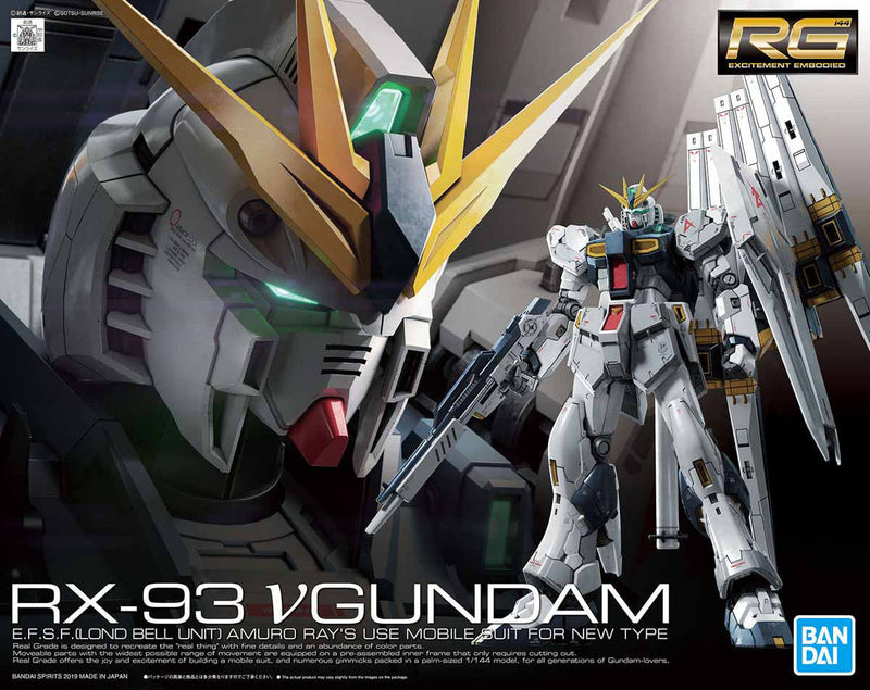 RG Gundam Nu 1/144 - gundam-store.dk