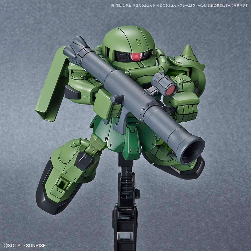SD Gundam Cross Silhouette - Frame (GRØN) - gundam-store.dk