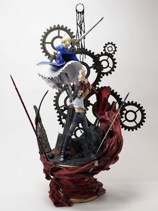 Fate/Stay Night Premium Statue The Path 15th Anniversary 106 cm - Damaged packaging