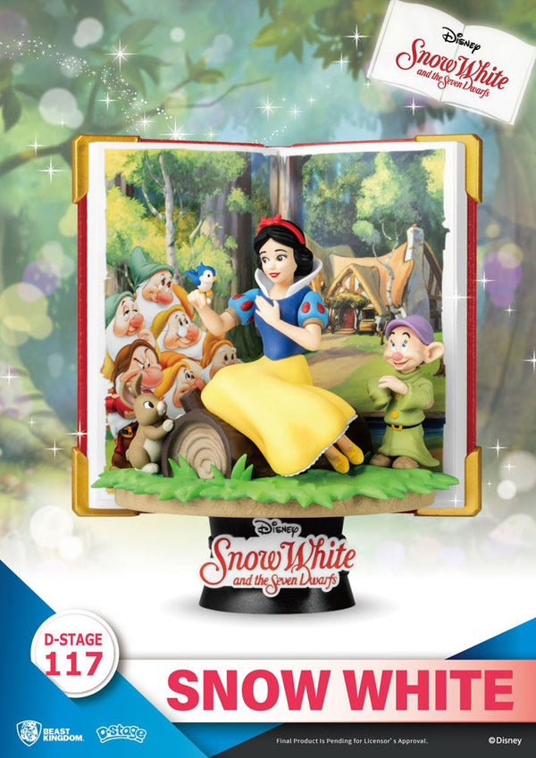 Disney Book Series D-Stage PVC Diorama Snow White 13 cm