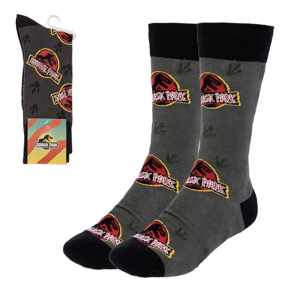 Jurassic Park Socks Logo Assortment (6)