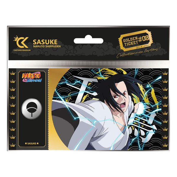 Naruto Shippuden Golden Ticket Black Edition #08 Sasuke Case (10)